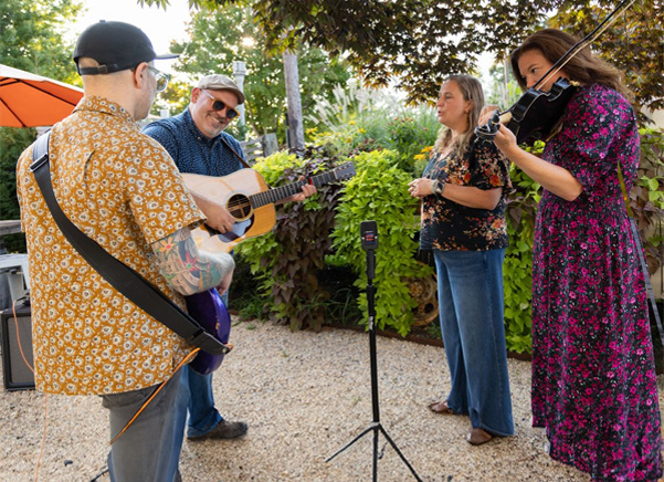 Solo musician or ensemble recording