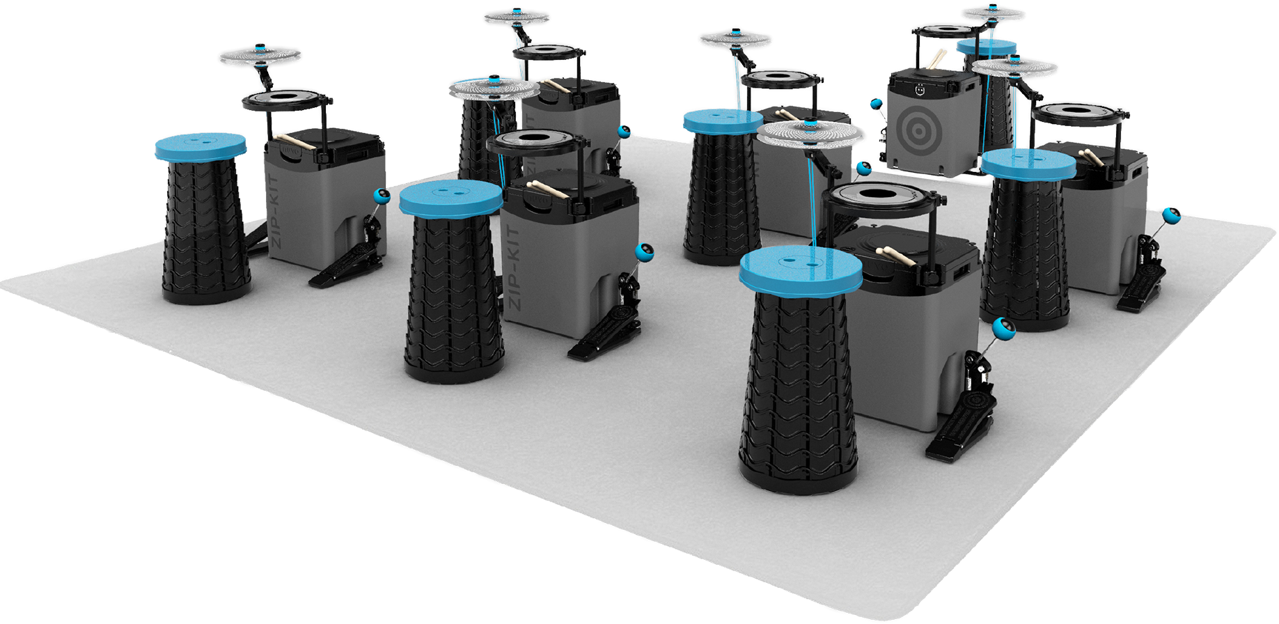 Zip-Kit classroom setup